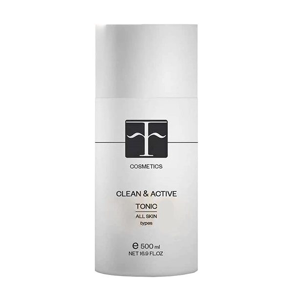 تونیک پاک کننده انواع پوست اف کازمتیکس 500 میلی لیتر F Cosmetics Clean and Active Tonic All Skin Types 500 ML