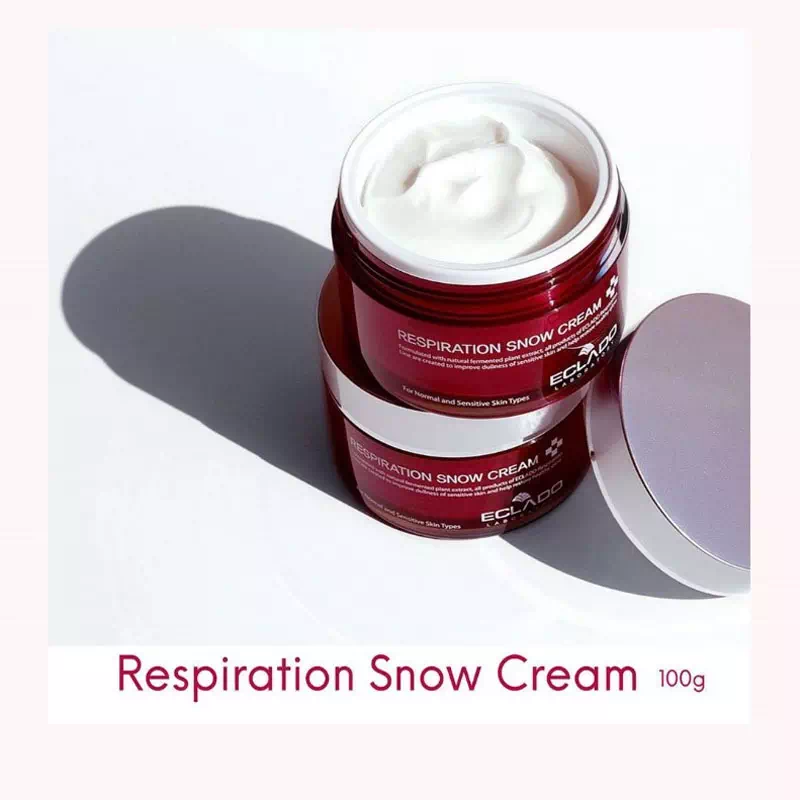 کرم آبرسان پوست حساس کرم رسپیریشن اکلادوRespiration Snow Cream